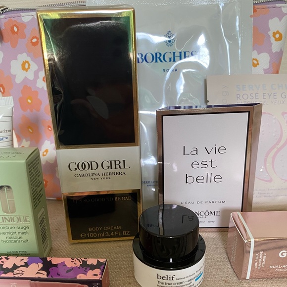 NEW IN SLEEVE IN BAG Spa Day 10 beauty products 2 full size (perfume removed) - Picture 15 of 16